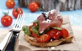 Bruschetta de Presunto