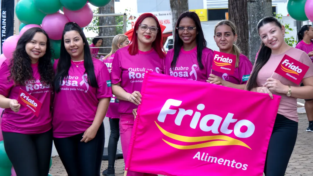 Friato and Unimed bring together about 150 women for the Pink October Walk