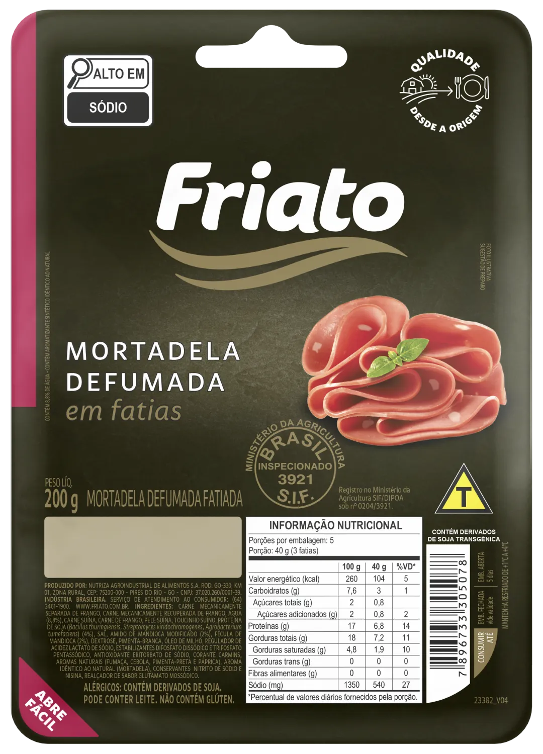 Mortadela Defumada