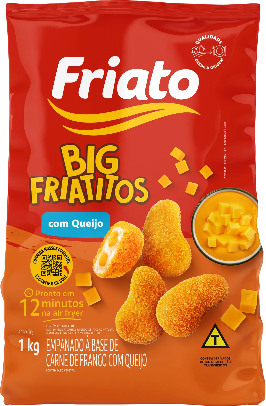 Big Friatitos com Queijo (1 kg)