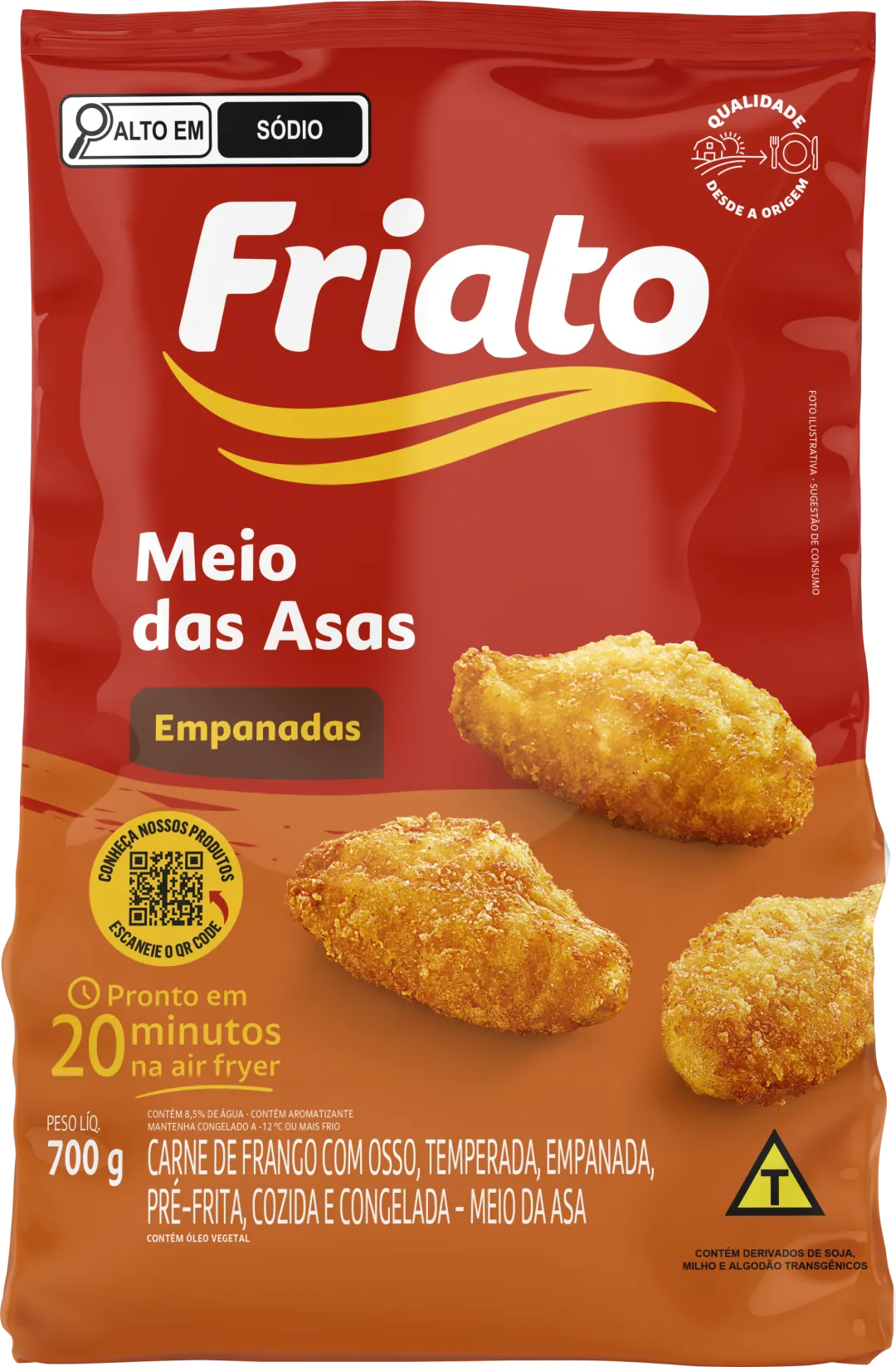 Meio das Asas Empanadas