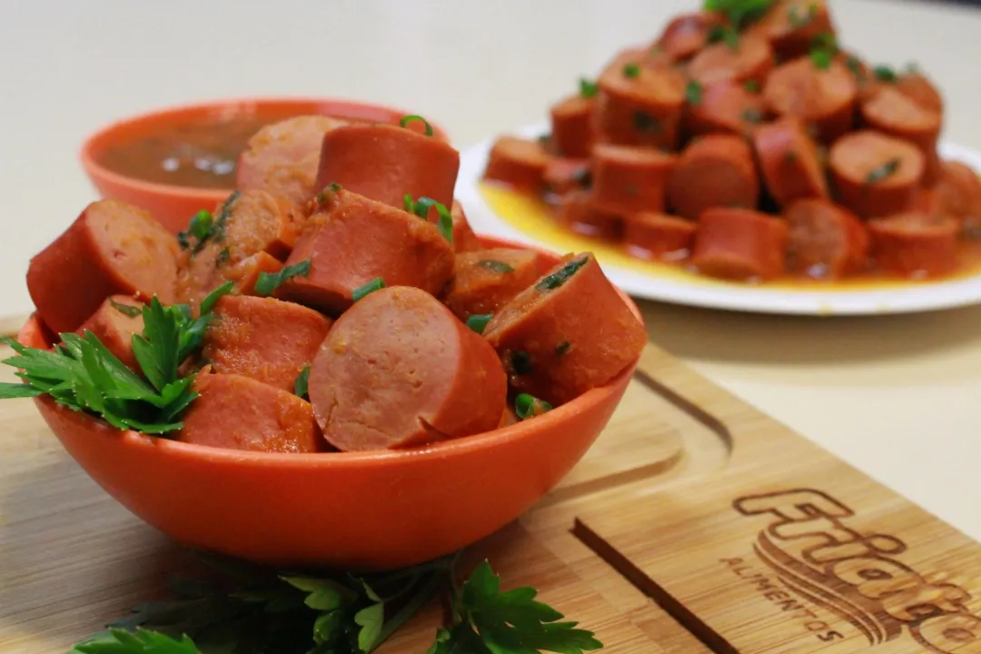Make a fancy sausage appetizer