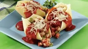 Conchiglione Recheado com Lanche de Frango