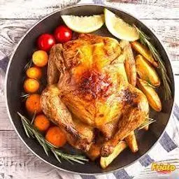 Frango Friato Assado com Batatas