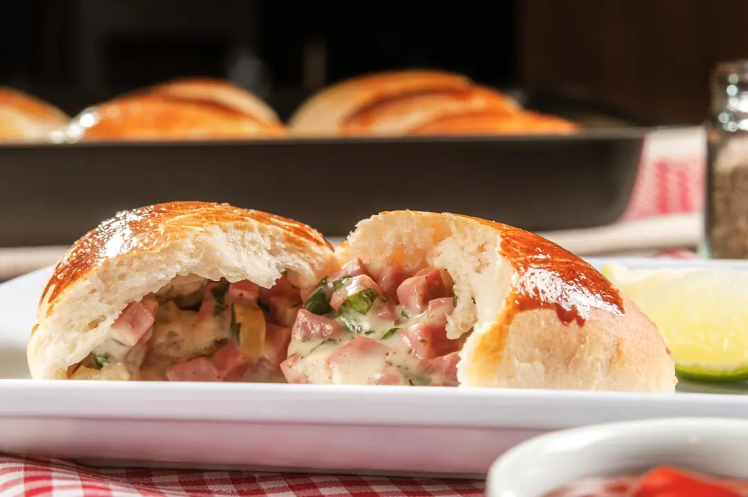 Oven Bread with Friato Smoked Mortadella