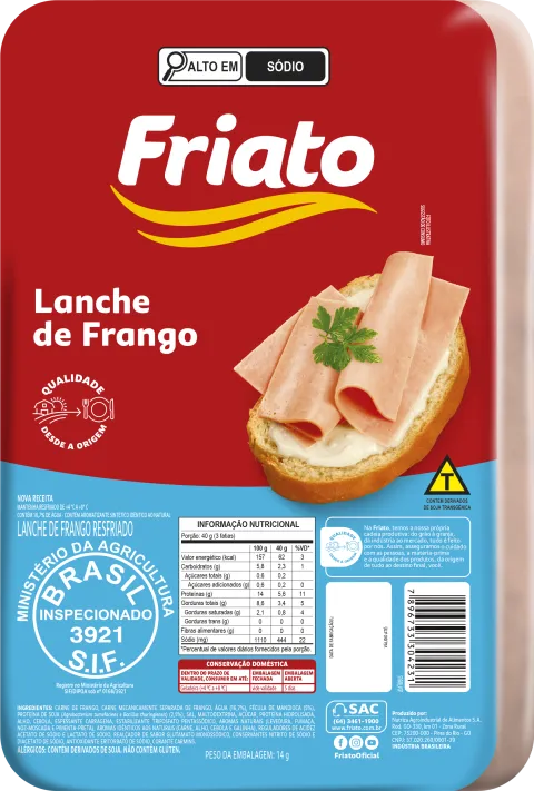 Lanche de Frango