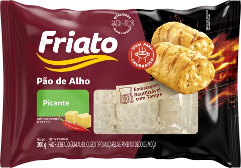 Pão de Alho Picante
