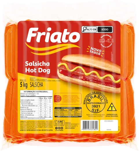 Salsicha Hot Dog (5kg)
