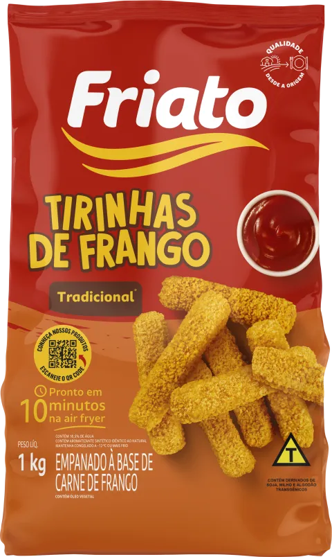 Tirinhas de Frango