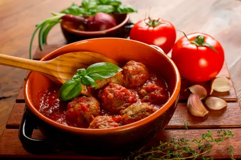Meatballs Of Chicken