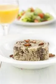 arroz com fígado de frango friato