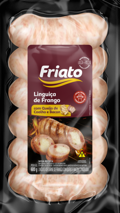 Linguiça de Frango com Queijo de Coalho